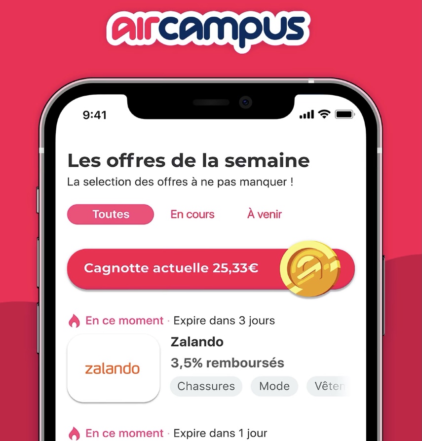 L'app Aircampus